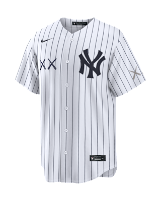 NIKE x MLB New York Yankees スタジャン New York Yankees Men's Nike x KAWS MLB Stadium Jersey. Nike.com